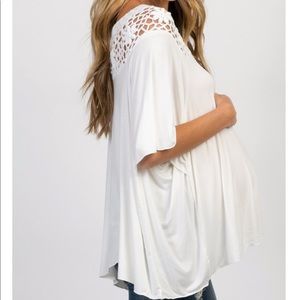 Pink Blush crochet top